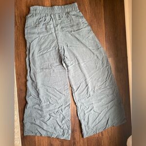 Final touch / Pink Blush blue wide leg pant size S